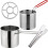 2Jgo Kit Freidora Acero Inoxidable Con Mango Anticalor Y Olla 1