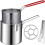 2Jgo Kit Freidora Acero Inoxidable Con Mango Anticalor Y Olla 2