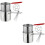 2Jgo Kit Freidora Acero Inoxidable Con Mango Anticalor Y Olla 8