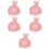 5Ud De Peluche Rosa Para Muñecas De PP Y Decoración 7