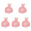 5Ud De Peluche Rosa Para Muñecas De PP Y Decoración 2