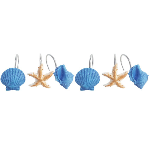 24Ud Resina Multicolor Decoración Estilo Marino 1