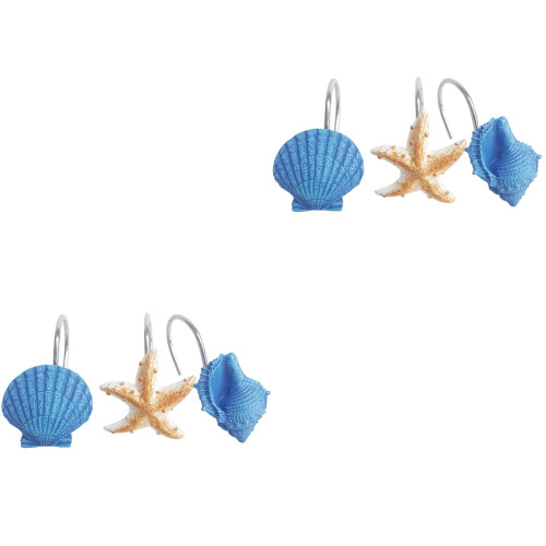 24Ud Resina Multicolor Decoración Estilo Marino 2