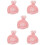 5Ud De Peluche Rosa Para Muñecas De PP Y Decoración 8