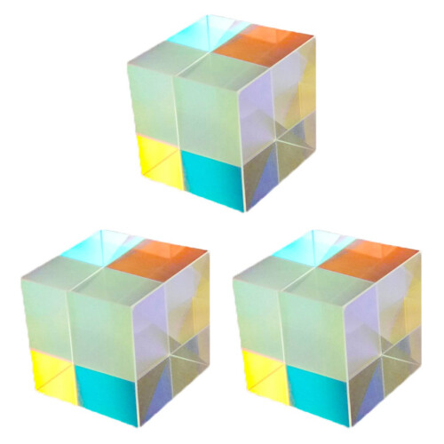 3Ud Ópticos Rgb De Vidrio Para Experimentos De Luz 1