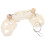 3Ud Accesorios Para Jaula De Loro De Luffa Beige 3