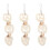3Ud Accesorios Para Jaula De Loro De Luffa Beige 6