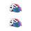 2Ud Casco Para Y Skate Multicolor Con Simple Y Firme 6