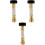 3Ud Conector Flexible Para Manguera Rv Plástico Y Metal Multicolor 5