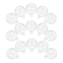 40Ud PVC Vacías Transparentes Para Acuario Y Decoración Fiesta