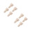 8Ud Patas Decorativas Beige De Madera Tallada Para Muebles 8