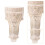8Ud Patas Decorativas Beige De Madera Tallada Para Muebles 10