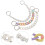 9Ud Con Charms Para Decorar Colores Surtidos 5