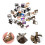 72Ud Para De Bolsos Y Joyería Material Variado 8