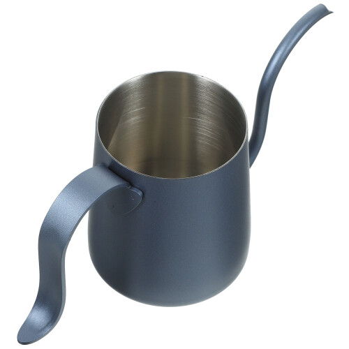 4Ud Tetera De Acero Inoxidable Azul Para Café Y Té Con 1