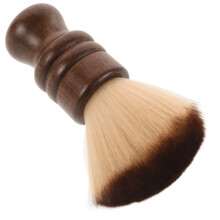 2Ud Cepillos Peluquería Madera Café Para Limpieza En Salón