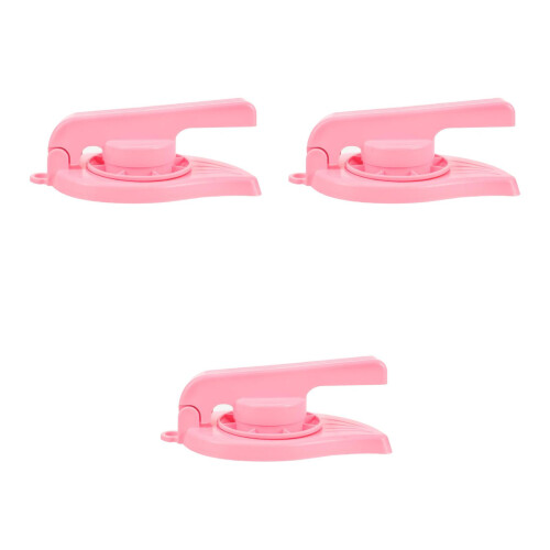 3Ud Manual Para Empanadillas Plástico Rosa Fácil Y Práctico 1