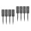 8Ud Macetas Para Cementerio Con Punta Plástica Y Color Negro 4