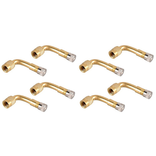 8Ud Adaptador Para Válvula Dorado Durable Y 1