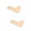 2Ud Pet Cage Springboard De Madera Para Animales Pequeños 7