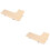 2Ud Pet Cage Springboard De Madera Para Animales Pequeños 6
