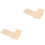 2Ud Pet Cage Springboard De Madera Para Animales Pequeños 3