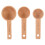 6Ud Cucharas Para Medir Café Y En Madera Marrón 3