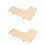 2Ud Pet Cage Springboard De Madera Para Animales Pequeños 5