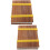 2 Plantas Madera Y Esponja Multicolor Uso Doméstico 6