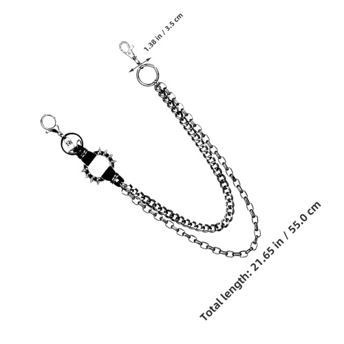 4Ud Para Cinturón Punk Para Accesorios Y 2