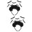2Ud Diadema Halloween Accesorio Para Disfraz 7