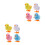 8Ud Mini Plásticos Infantil Colores 4