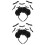 2Ud Diadema Halloween Accesorio Para Disfraz 5