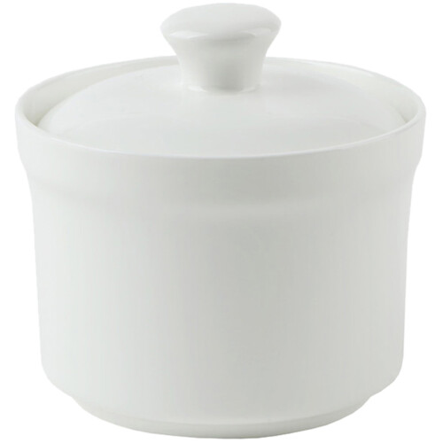 4Ud Recipientes Cerámicos Con Para Postres Y Sopa