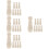 32Ud Pomos Para De Madera Beige Accesorios Decor 9
