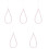 5Ud De Mano Rosa Decorativas Con Para Uso Diario 3