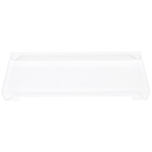 2Pcs Premium Acrylic Transparent Keyboard Cover for Computer 2