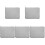 5Ud Tapete Cocina Reutilizable Absorbente Microfibra 4