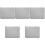 5Ud Tapete Cocina Reutilizable Absorbente Microfibra 5