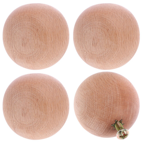 8Ud De Bola De Madera Para Cajones Y Armarios Coloridos 1