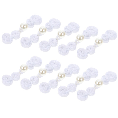 20Pares Botones De Nylon Estilo Chino Para Decorar Prendas DIY 1