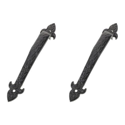 2Ud Negros De Metal Para Muebles Cocina 2