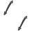 2Ud Negros De Metal Para Muebles Cocina 7