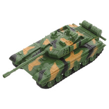 4Pièces Tank Camouflage En Plastique, Jouet Militaire Pour Jeu Et Déco