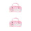 2Pcs Plush Eyeglass Case Cute Bear Soft Protective Hard Shell for Kids 8