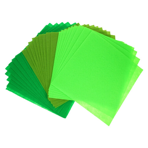 60Pcs Soft Felt Fabric Sheets for Sewing Crafts in Assorted Colors