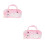 2Pcs Plush Eyeglass Case Cute Bear Soft Protective Hard Shell for Kids 5