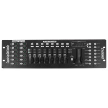 2Pièces Console Dmx192 Noire Pour Lumières De Scène