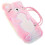 2Pcs Plush Eyeglass Case Cute Bear Soft Protective Hard Shell for Kids 3