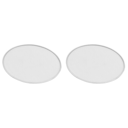 2Pièces Grille Anti Éclaboussures Huile Acier Usage Cuisine 1